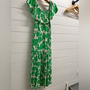 Off shoulder maxi dress